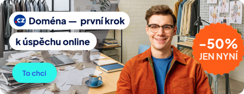 DOMÉNA NA PRVNÍ ROK ZDARMA