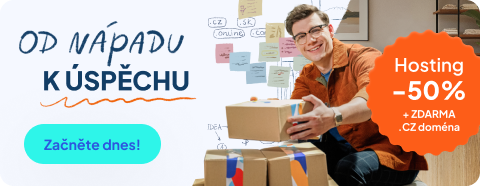 50% SLEVA NA WEBHOSTING