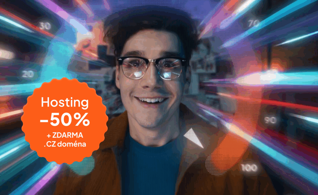 50% sleva na WordPress hosting a k tomu .CZ doména zdarma