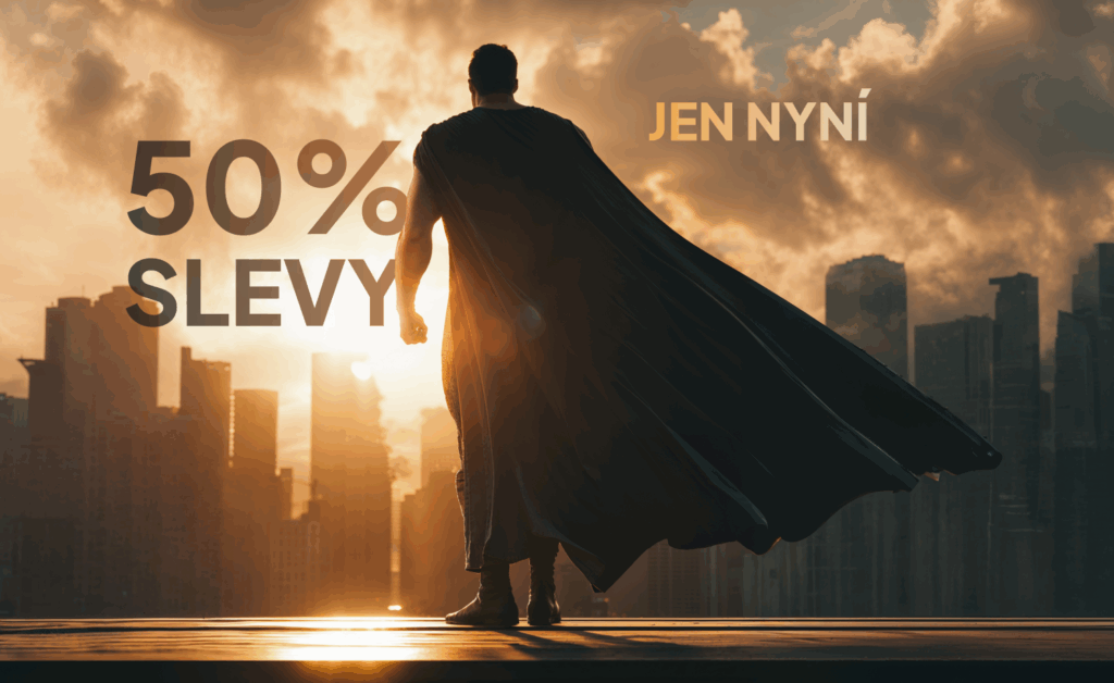 50% slevy