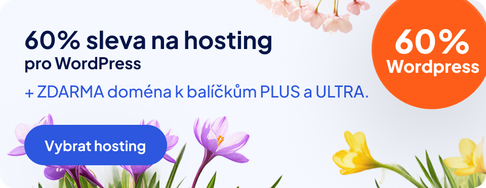 60% sleva na WordPress hosting